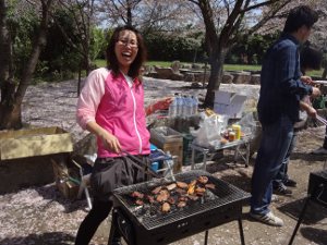 倉敷市連島の歯医者さんでお花見